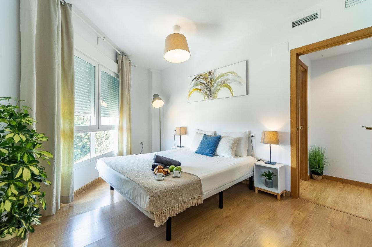 Modern Beach Apartment Valparaiso With Parking Málaga Kültér fotó